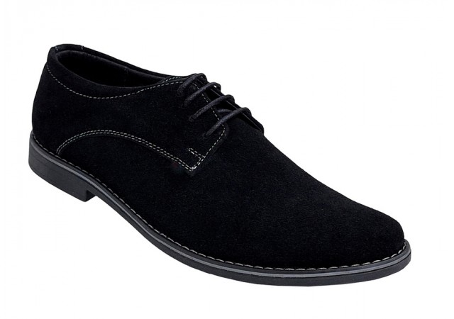 Pantofi barbati casual - eleganti din piele naturala intoarsa VELN